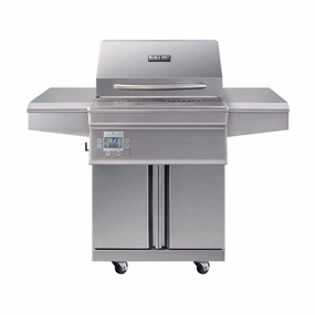 Memphis Beale Street Stainless Steel Cart Wi-Fi Controlled Pellet Grill BGSS26 large capacity charcoal BBQ grills
