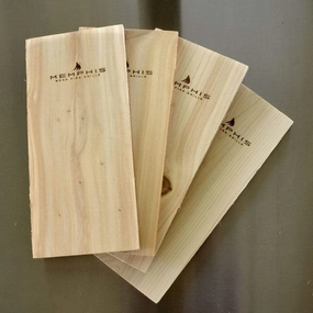 Memphis Grills 4-Pack All-Natural Cedar Wood Planks - MGPLANKStainless steel BBQ tool set