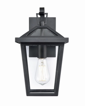 Mensun One Light Outdoor Wall Sconce Textured BlackOutdoor wall sconces with motion sensor