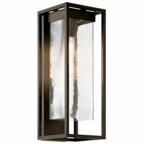 Mercer One Light Outdoor Wall Mount BronzeOutdoor wall sconces with motion sensor