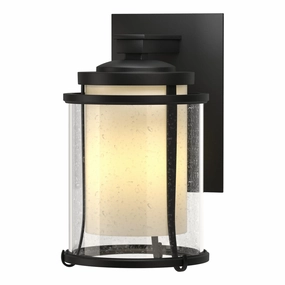 Meridian One Light Outdoor Wall Sconce Coastal BlackOutdoor wall sconces with motion sensor