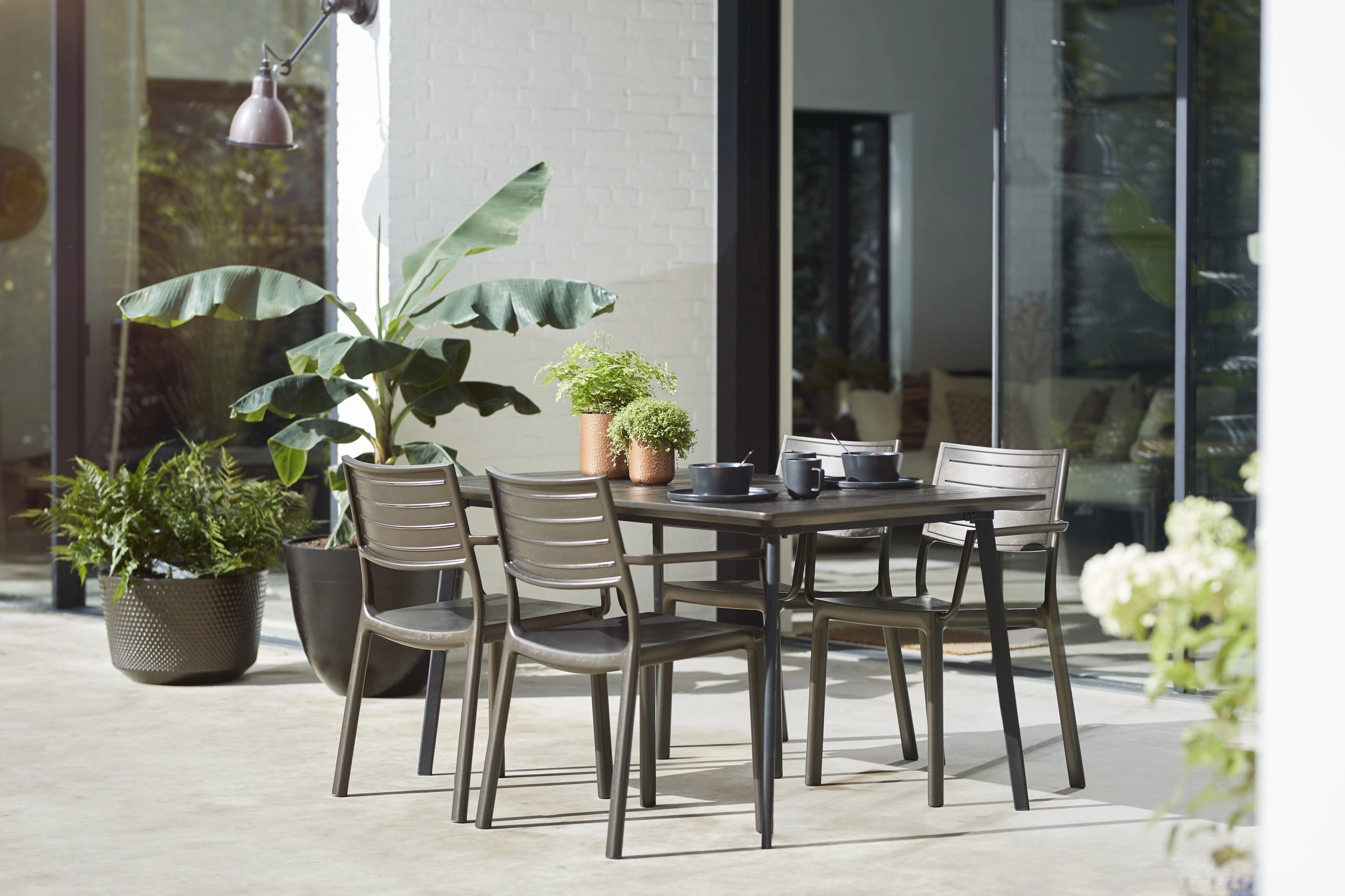 Metaline Outdoor Chair Cast Iron