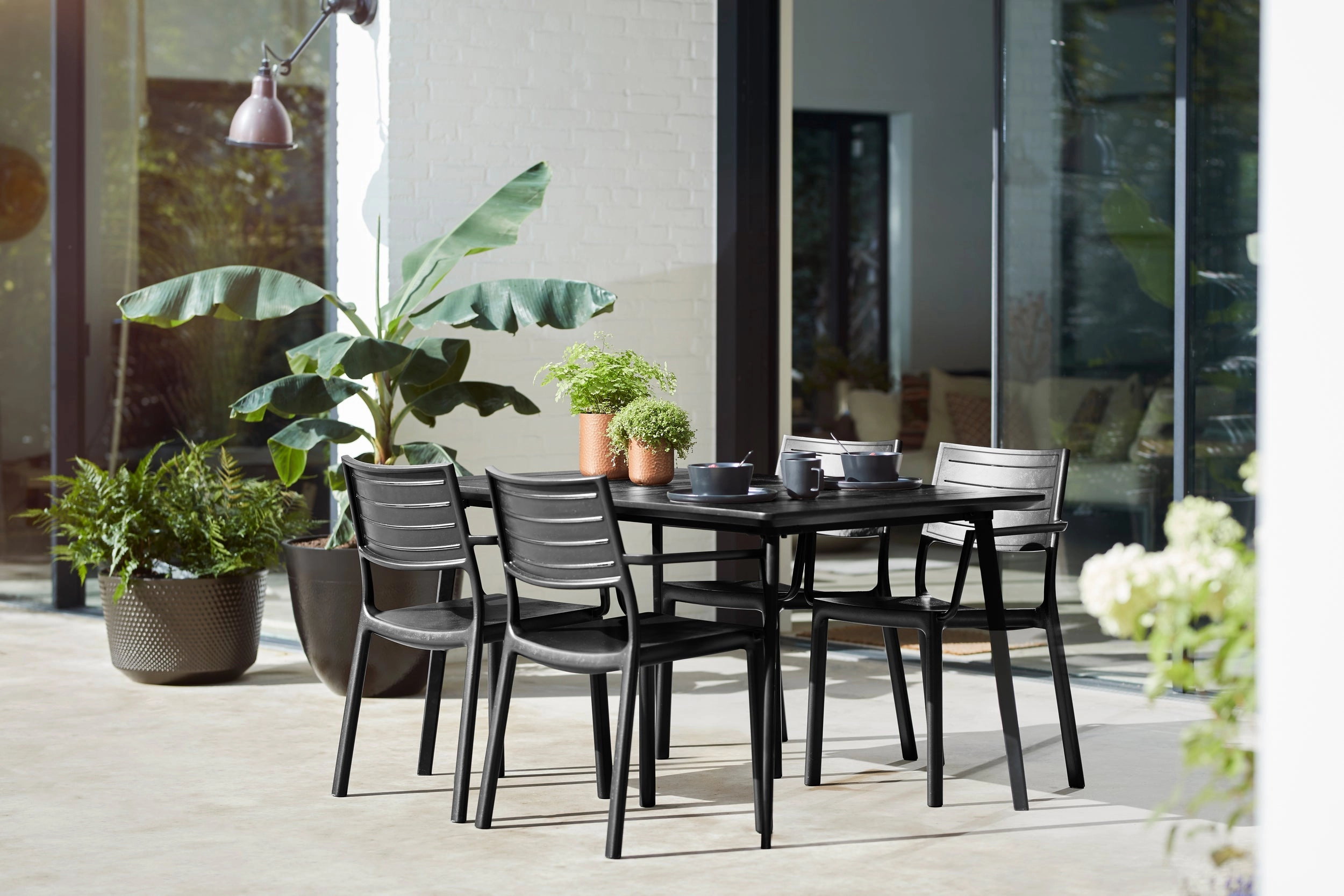 Metaline Outdoor Chair Cast Iron