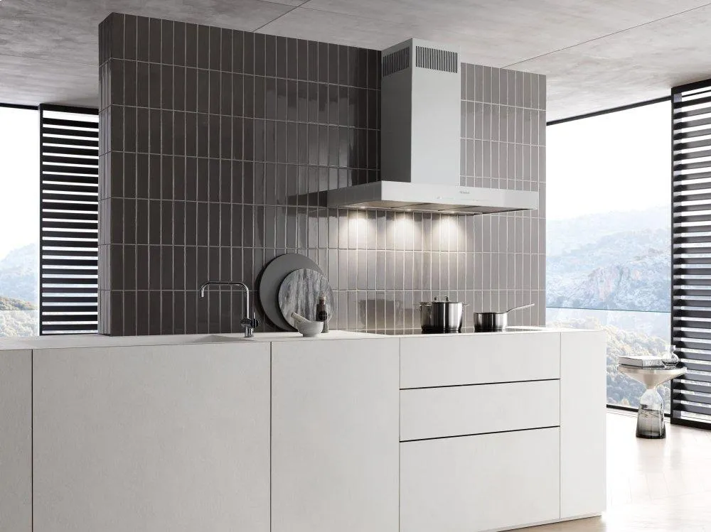 Miele DA6698WBW Da 6698 W Puristic Edition 6000 - Wall Ventilation Hood With Energy-Efficient Led Lighting And Touch Controls For Simple Operation.