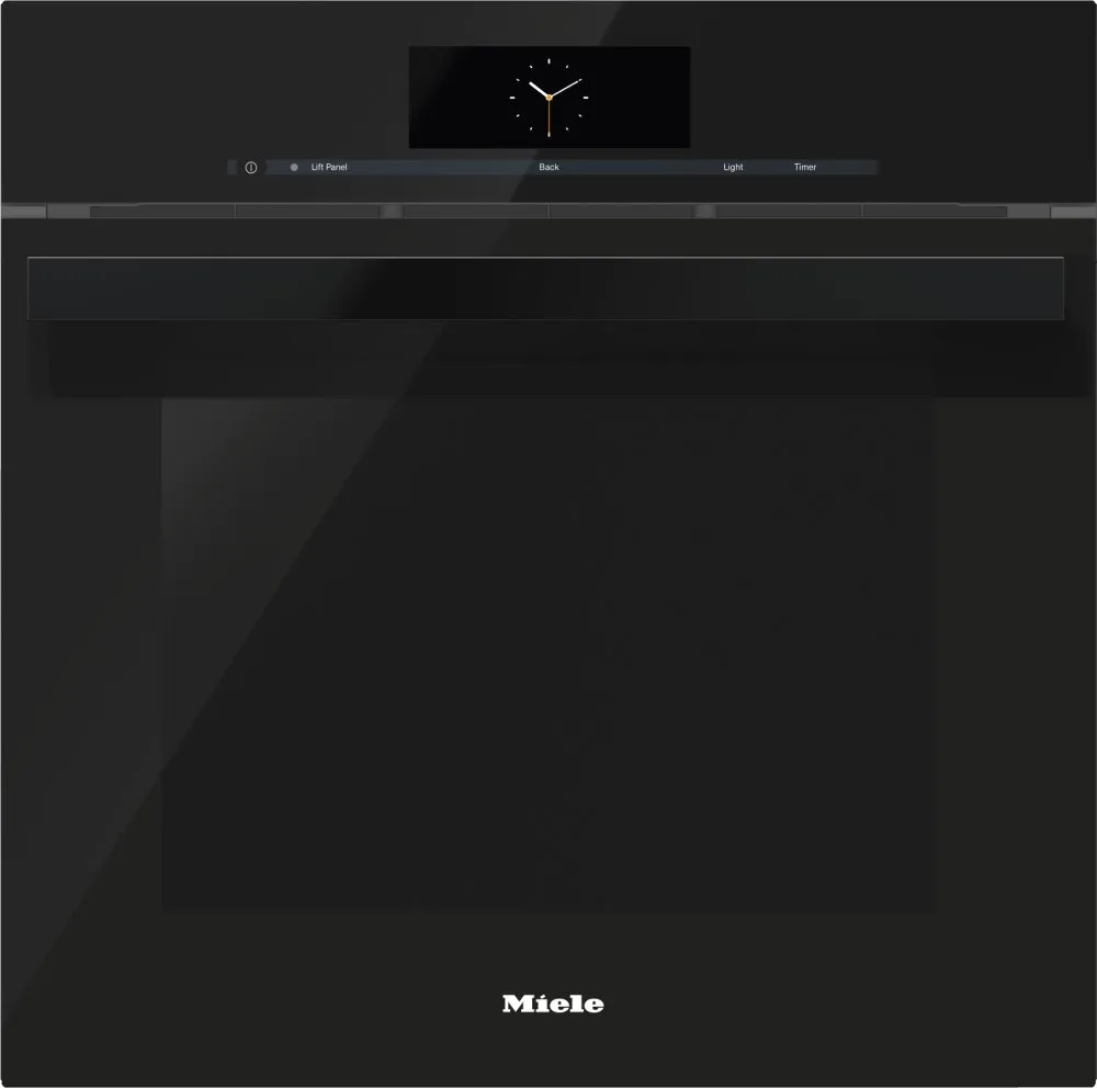 Miele DGC6860AMOBSIDIANBLACK Dgc 6860 Am - Steam Oven With Full-Fledged Oven Function And Xxl Cavity Combines Two Cooking Techniques - Steam And Convection.