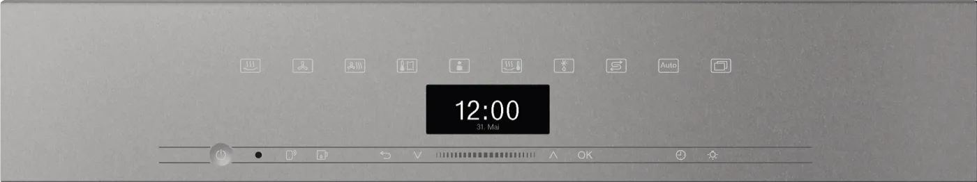 Miele DGC7440AMGRAPHITEGREY Dgc 7440 Am - 24" Compact Combi-Steam Oven Xl For Steam Cooking, Baking, Roasting With Networking   Brilliantlight.