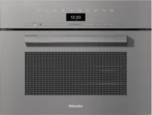 Miele DGC7440AMGRAPHITEGREY Dgc 7440 Am - 24" Compact Combi-Steam Oven Xl For Steam Cooking, Baking, Roasting With Networking   Brilliantlight.