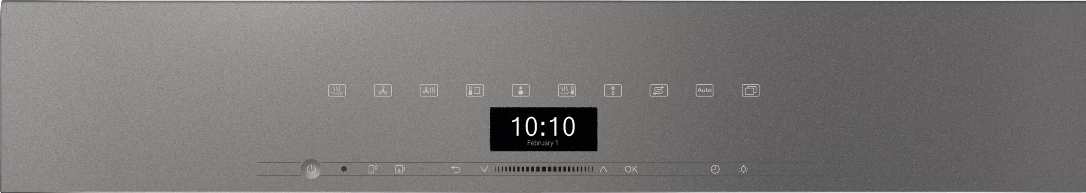 Miele DGC7470 GRAPHITE GREY  - 30" Compact Combi-Steam Oven Xl For Steam Cooking, Baking, Roasting With Networking   Brilliantlight.
