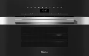 Miele DGC7470 STAINLESS STEEL   30" Compact Combi-Steam Oven Xl For Steam Cooking, Baking, Roasting With Networking   Brilliantlight.