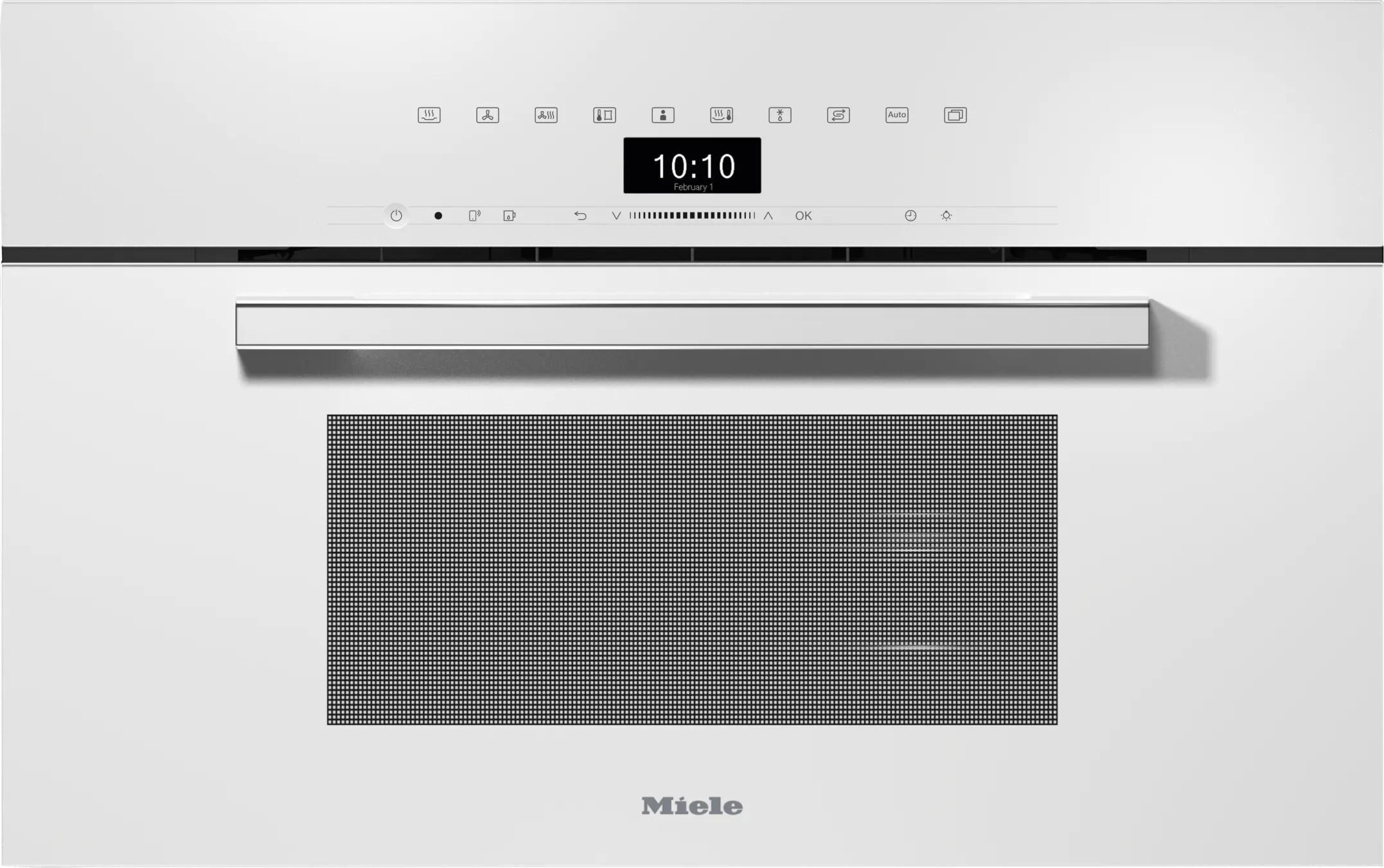 Miele DGC7470 WHITE   30" Compact Combi-Steam Oven Xl For Steam Cooking, Baking, Roasting With Networking   Brilliantlight.