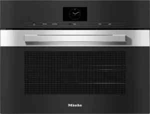 Miele DGC7640AMCLEANTOUCHSTEEL Dgc 7640 Am - 24" Compact Combi-Steam Oven Xl For Steam Cooking, Baking, Roasting With Roast Probe   Menu Cooking.