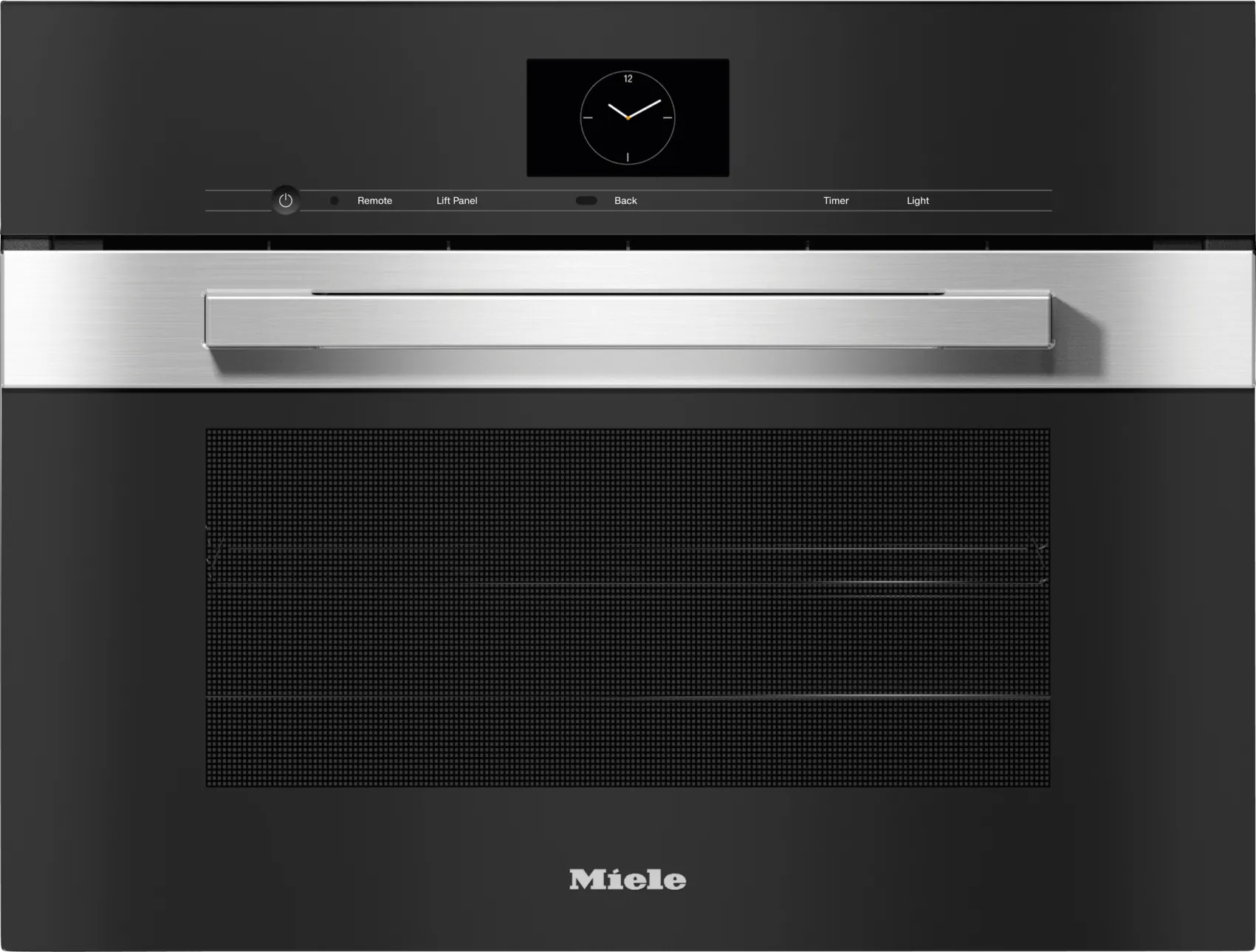 Miele DGC7640AMCLEANTOUCHSTEEL Dgc 7640 Am - 24" Compact Combi-Steam Oven Xl For Steam Cooking, Baking, Roasting With Roast Probe   Menu Cooking.