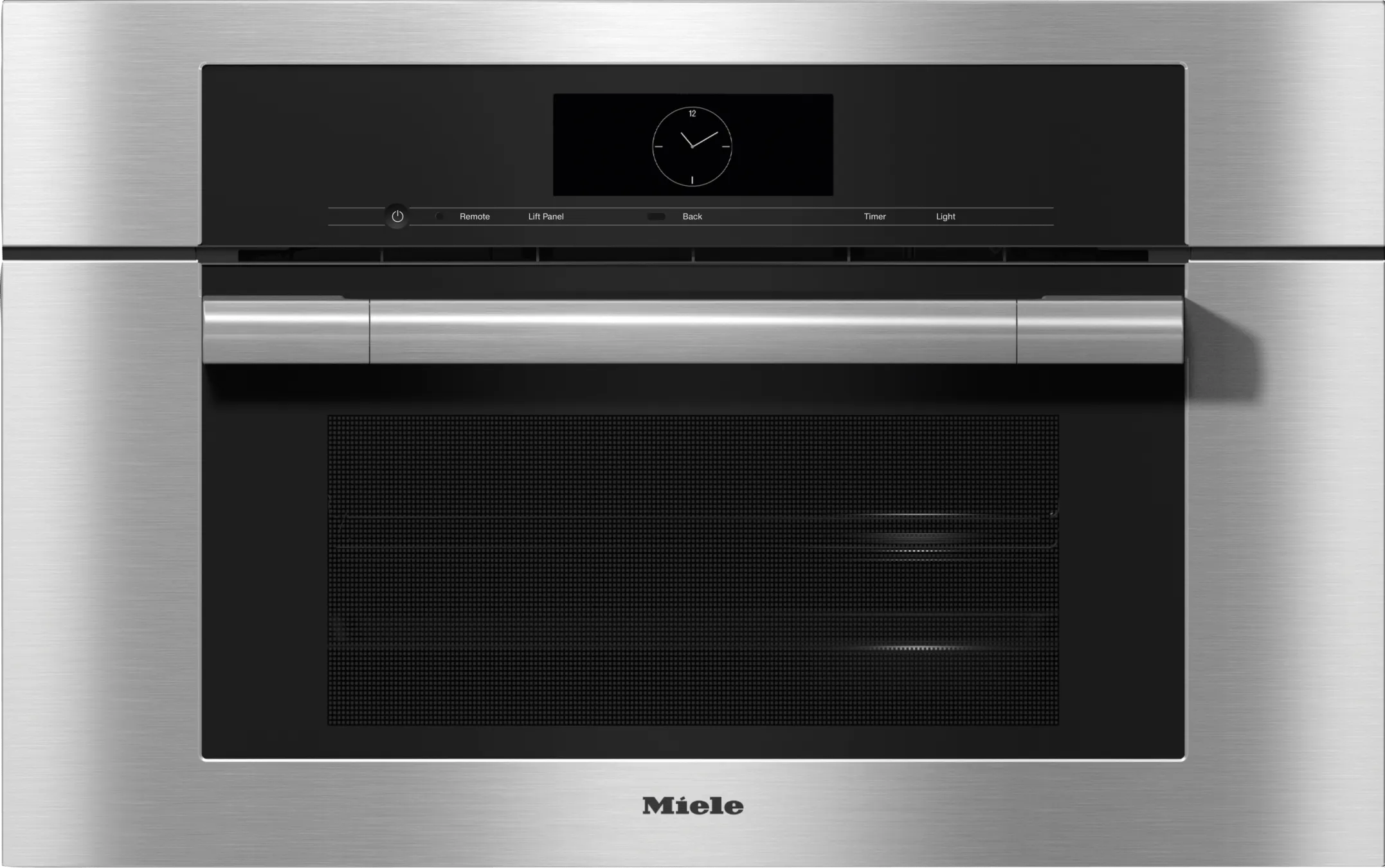 Miele DGC7775 STAINLESS STEEL  30" Compact Combi-Steam Oven Xl With Directwater Plus For Steam Cooking, Baking, Roasting With Roast Probe   Menu Cooking.