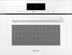 Miele DGC7840AMBRILLIANTWHITE Dgc 7840 Am - 24" Compact Combi-Steam Oven Xl For Steam Cooking, Baking, Roasting With Roast Probe   Menu Cooking.