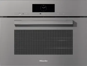 Miele DGC7840AMGRAPHITEGREY Dgc 7840 Am - 24" Compact Combi-Steam Oven Xl For Steam Cooking, Baking, Roasting With Roast Probe   Menu Cooking.