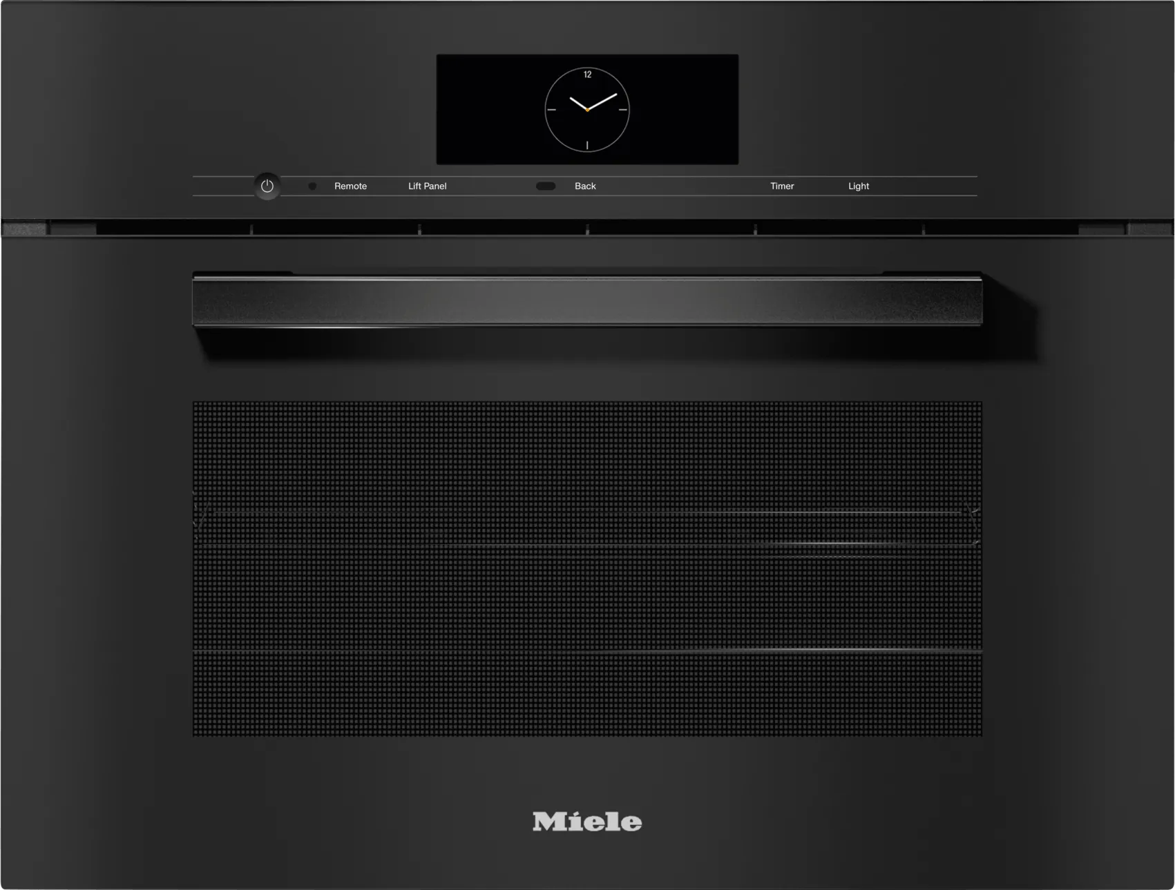 Miele DGC7840AMOBSIDIANBLACK Dgc 7840 Am - 24" Compact Combi-Steam Oven Xl For Steam Cooking, Baking, Roasting With Roast Probe   Menu Cooking.
