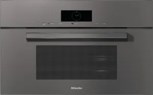 Miele DGC7870 GREY  30" Compact Combi-Steam Oven Xl For Steam Cooking, Baking, Roasting With Roast Probe   Menu Cooking.