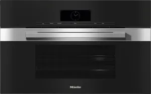 Miele DGC7870 STAINLESS STEEL   30" Compact Combi-Steam Oven Xl For Steam Cooking, Baking, Roasting With Roast Probe   Menu Cooking.