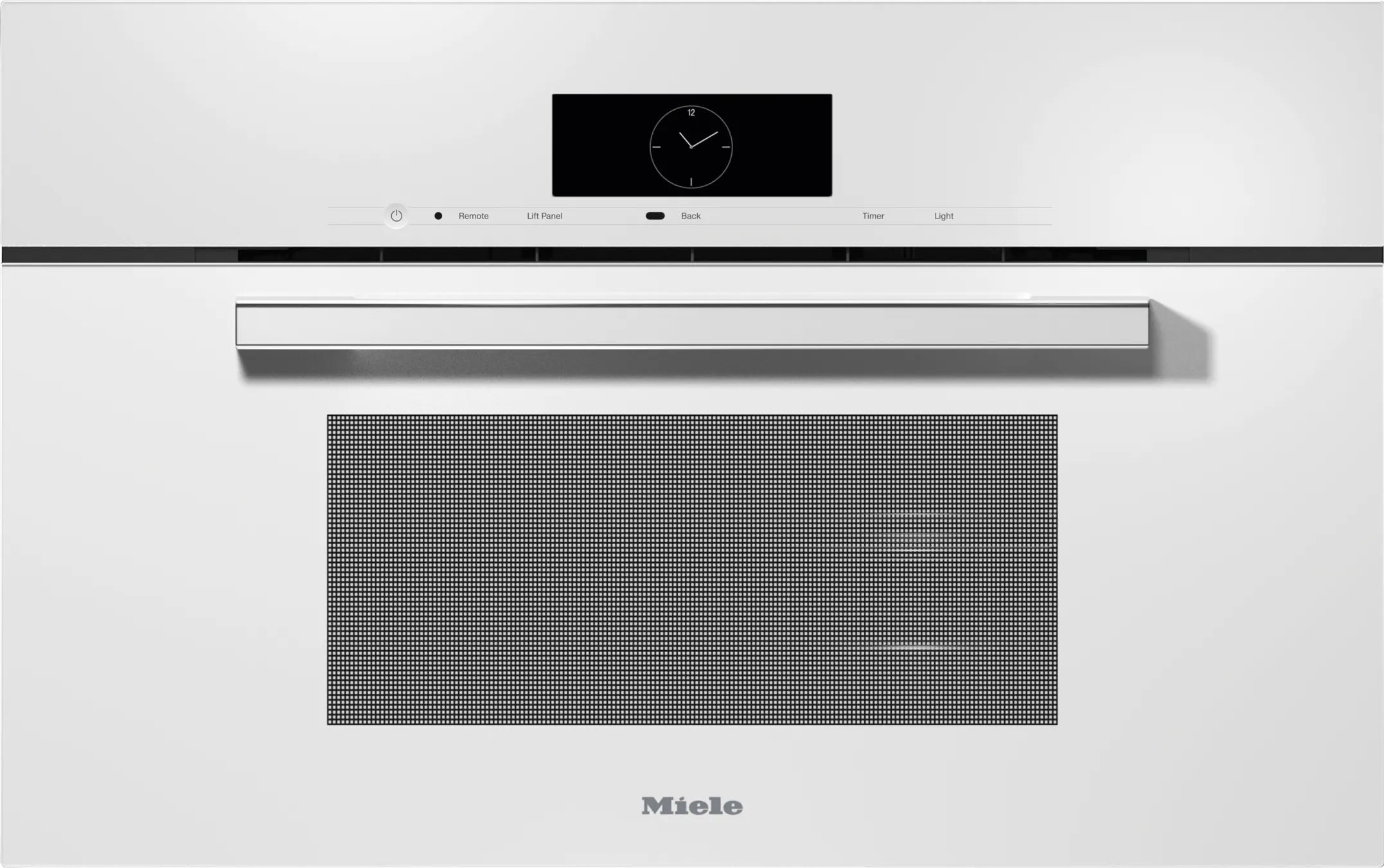 Miele DGC7870 WHITE 30" Compact Combi-Steam Oven Xl For Steam Cooking, Baking, Roasting With Roast Probe   Menu Cooking.