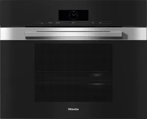 Miele DGC7885CLEANTOUCHSTEEL  30" Combi-Steam Oven Xxl With Directwater Plus For Steam Cooking, Baking, Roasting With Roast Probe   Menu Cooking.