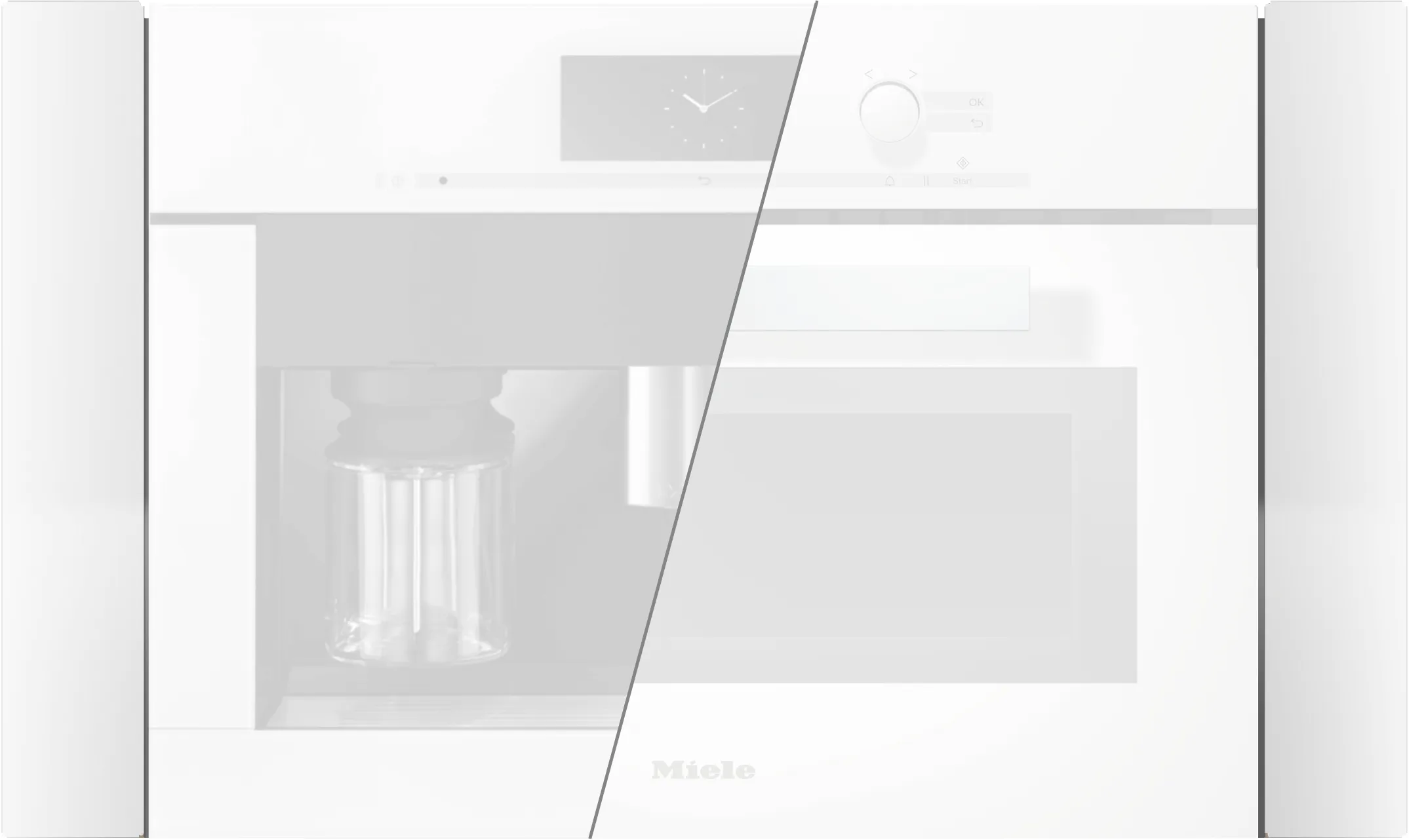 Miele EBA6808MC9767530 Eba 6808 Mc - Trim Kit For 30" Niche For Installation Of A Coffee Machine/Microwave Oven With 24" Width X 18" Height