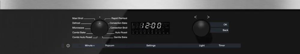 Miele H6200BMAMCLEANTOUCHSTEEL H 6200 Bm Am - 24 Inch Speed Oven With Electronic Clock/Timer And Combination Modes For Quick, Perfect Results.
