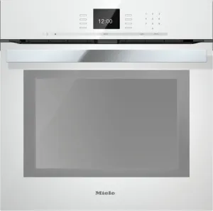Miele H6660BPAMBRILLIANTWHITE H 6660 Bp Am - 24 Inch Convection Oven With Airclean Catalyzer And Roast Probe For Precise Cooking.