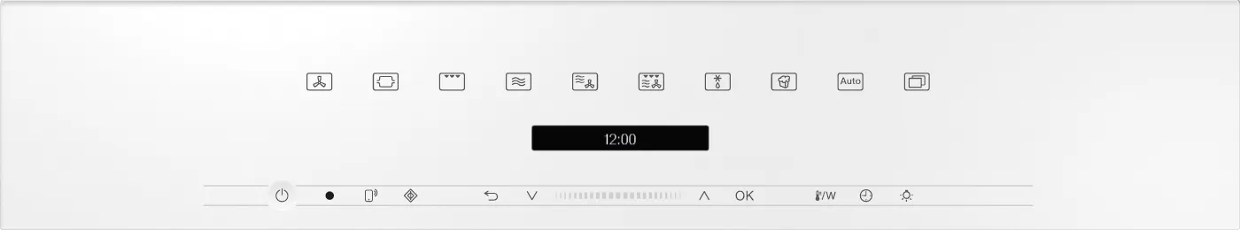 Miele H7240BMAMBRILLIANTWHITE H 7240 Bm Am - 24" Compact Speed Oven In A Perfectly Combinable Design With Automatic Programs And Combi Modes.