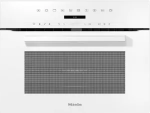 Miele H7240BMAMBRILLIANTWHITE H 7240 Bm Am - 24" Compact Speed Oven In A Perfectly Combinable Design With Automatic Programs And Combi Modes.