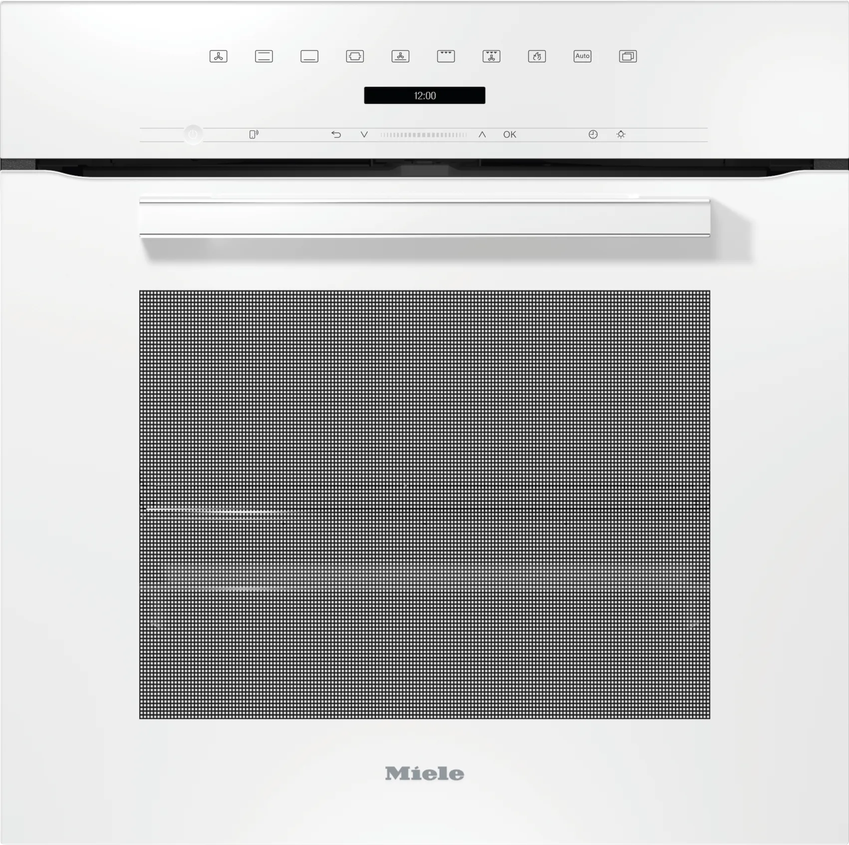 Miele H7263BPBW H 7263 Bp - 24" Oven With Clear Text Display, Connectivity, And Self Clean.