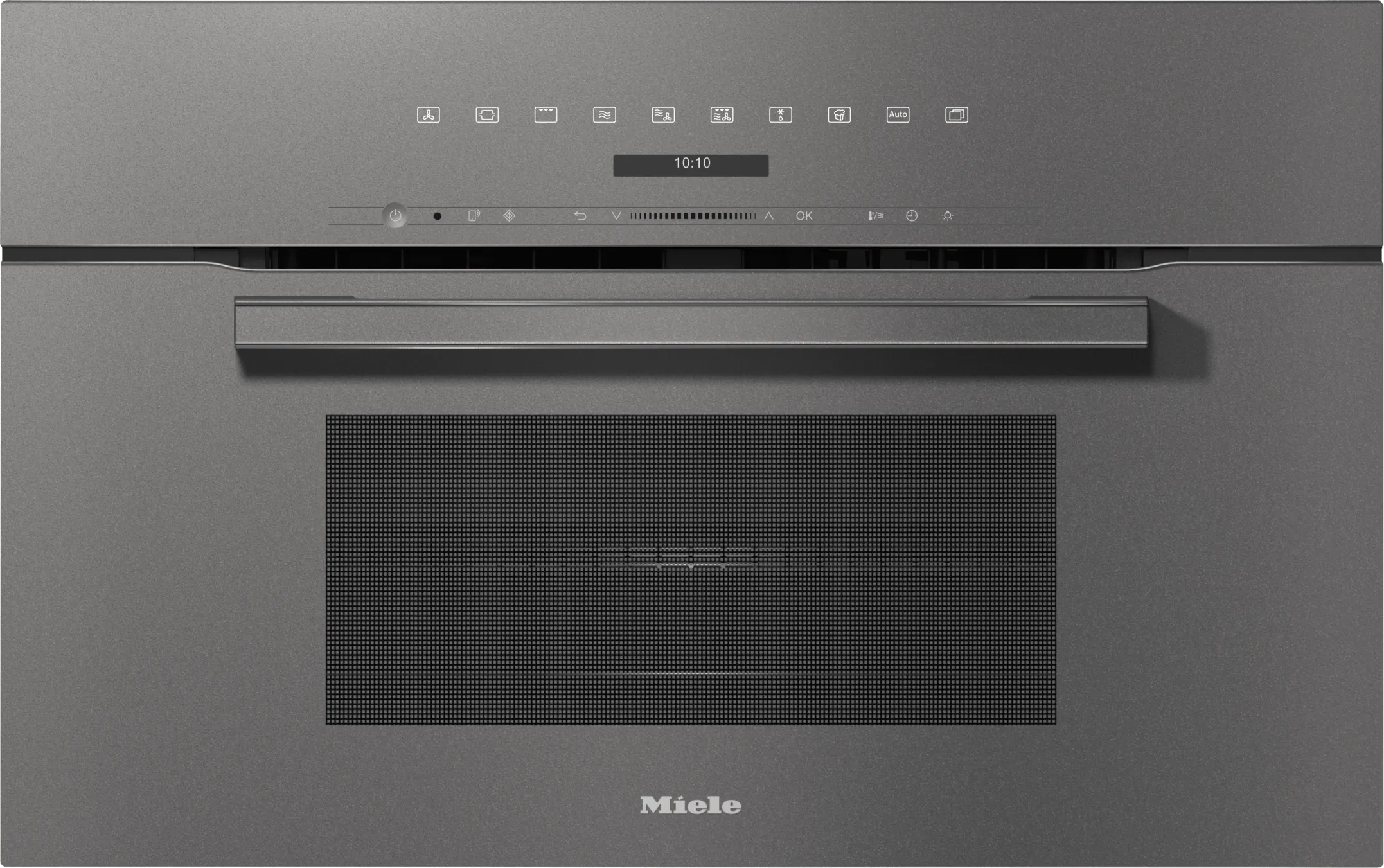 Miele H7270BM GREY   30" Compact Speed Oven In A Perfectly Combinable Design With Automatic Programs And Combi Modes.