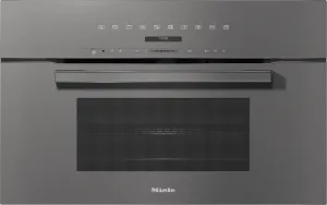 Miele H7270BM GREY   30" Compact Speed Oven In A Perfectly Combinable Design With Automatic Programs And Combi Modes.
