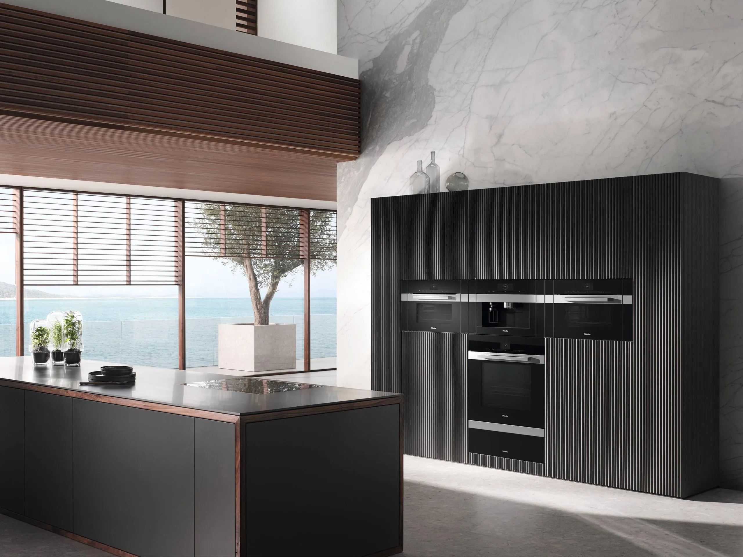 Miele H7640BMCTS H 7640 Bm Am - 24" Compact Speed Oven In A Perfectly Combinable Design With Automatic Programs And Roast Probe.