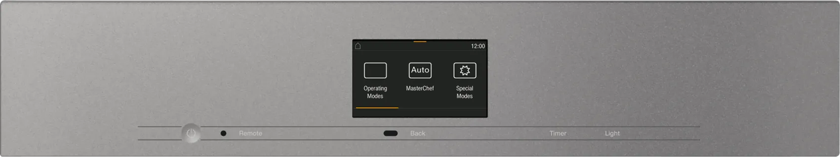 Miele H7660BPAMGRAPHITEGREY H 7660 Bp Am - 24" Oven In A Perfectly Combinable Design With Roast Probe And Brilliantlight.