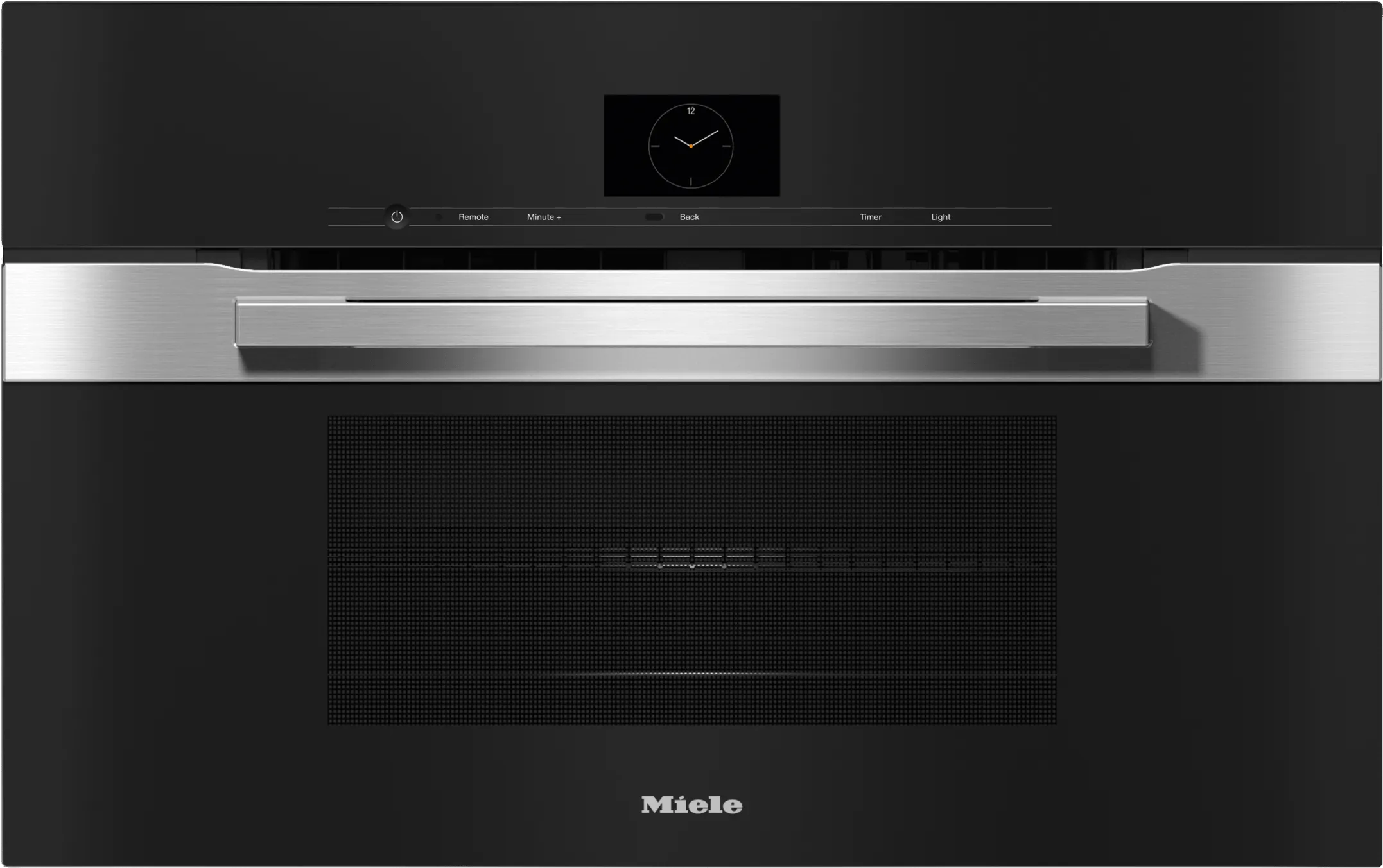 Miele H7670BM STAINLESS STEEL  30" Compact Speed Oven In A Perfectly Combinable Design With Automatic Programs And Roast Probe.