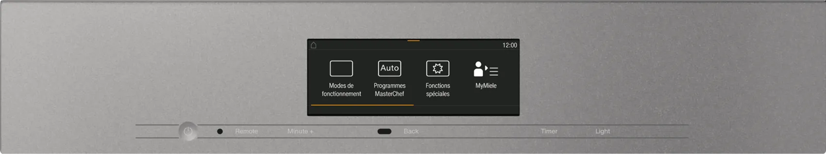 Miele H7840BMAMGRAPHITEGREY H 7840 Bm Am - 24" Compact Speed Oven In A Perfectly Combinable Design With Automatic Programs And Roast Probe.