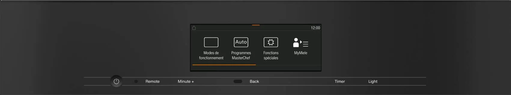 Miele H7840BMAMOBSIDIANBLACK H 7840 Bm Am - 24" Compact Speed Oven In A Perfectly Combinable Design With Automatic Programs And Roast Probe.