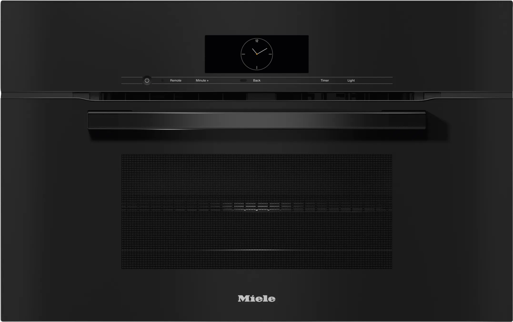 Miele H7870BM BLACK   30" Compact Speed Oven In A Perfectly Combinable Design With Automatic Programs And Roast Probe.