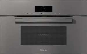 Miele H7870BM GREY   30" Compact Speed Oven In A Perfectly Combinable Design With Automatic Programs And Roast Probe.