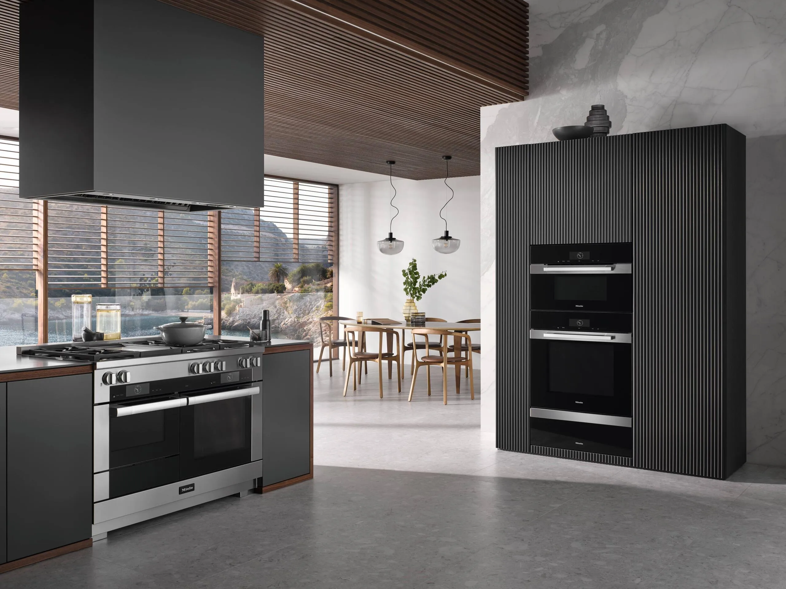Miele H7870BM STAINLESS STEEL  30" Compact Speed Oven In A Perfectly Combinable Design With Automatic Programs And Roast Probe.