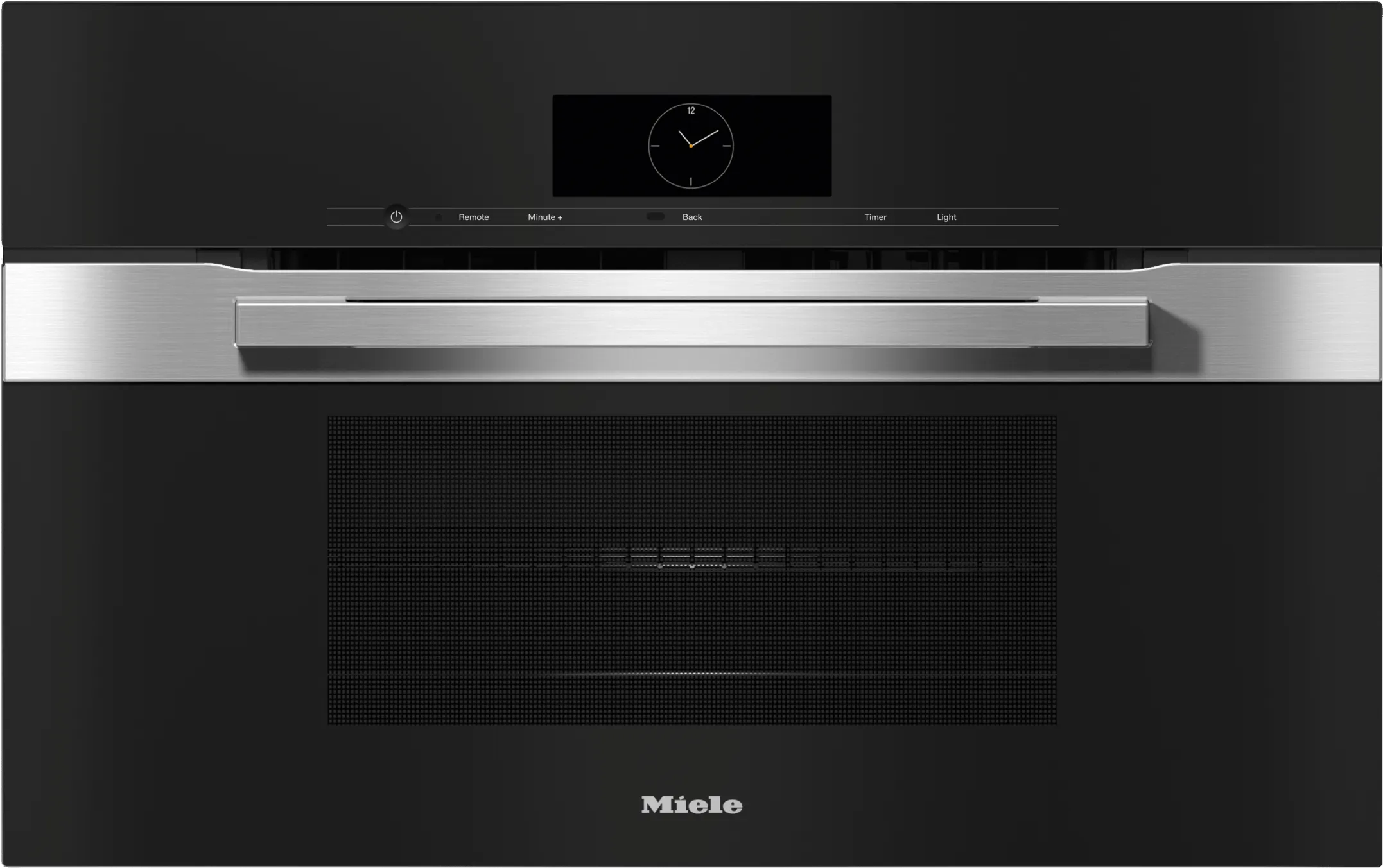 Miele H7870BM STAINLESS STEEL  30" Compact Speed Oven In A Perfectly Combinable Design With Automatic Programs And Roast Probe.