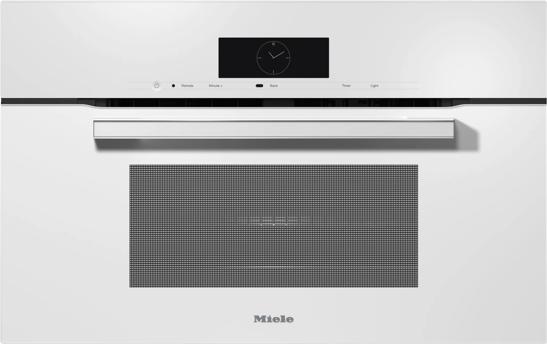 Miele H7870BM WHITE   30" Compact Speed Oven In A Perfectly Combinable Design With Automatic Programs And Roast Probe.