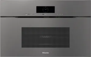 Miele H7870BMX GREY   30" Handleless Compact Speed Oven In A Perfectly Combinable Design With Automatic Programs And Roast Probe.