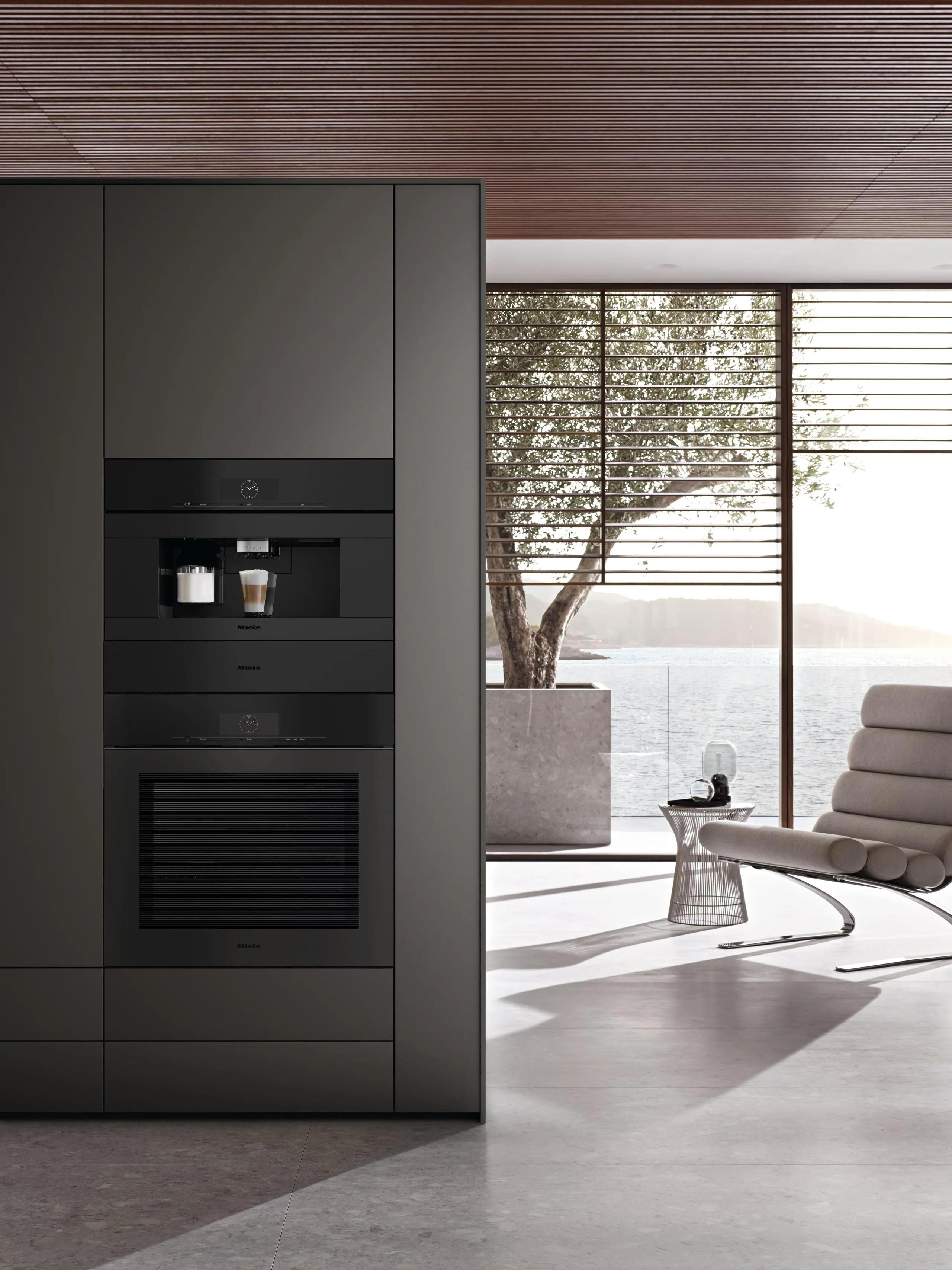 Miele H7880BPXOBM H 7880 Bpx - 30" Handleless Oven In A Combinable Design With Wireless Precision Probe.