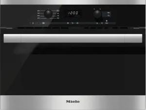Miele M6160TCCLEANTOUCHSTEEL M 6160 Tc - Built-In Microwave Oven With Controls Along The Top For Optimal Combination Possibilities.