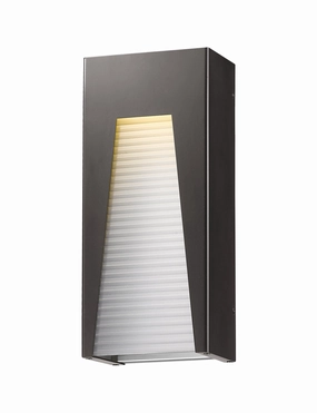 Millenial LED Outdoor Wall Mount Bronze SilverOutdoor wall sconces with motion sensor