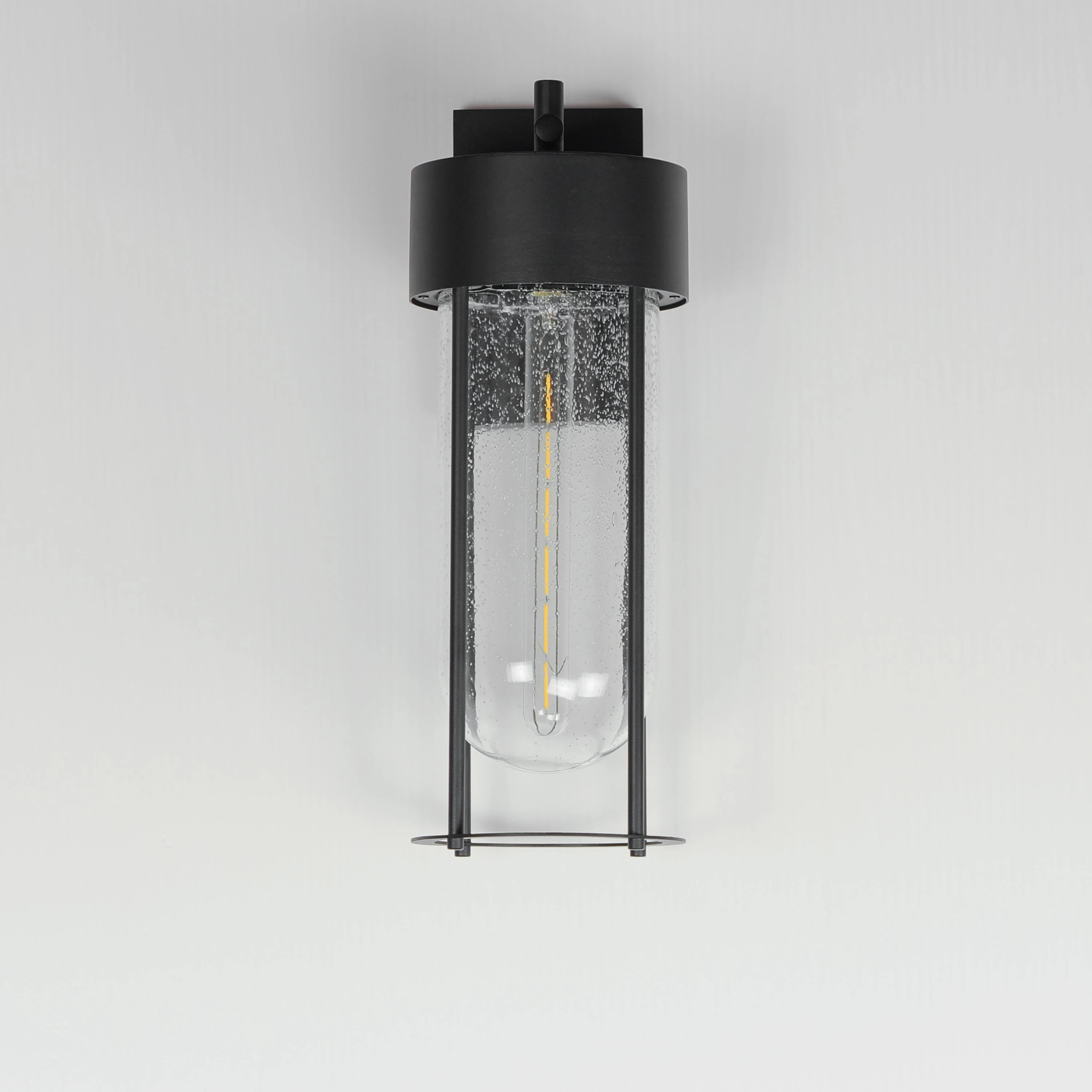 Millennial One Light Outdoor Wall Sconce Black