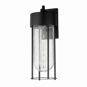 Millennial One Light Outdoor Wall Sconce BlackOutdoor wall sconces with motion sensor