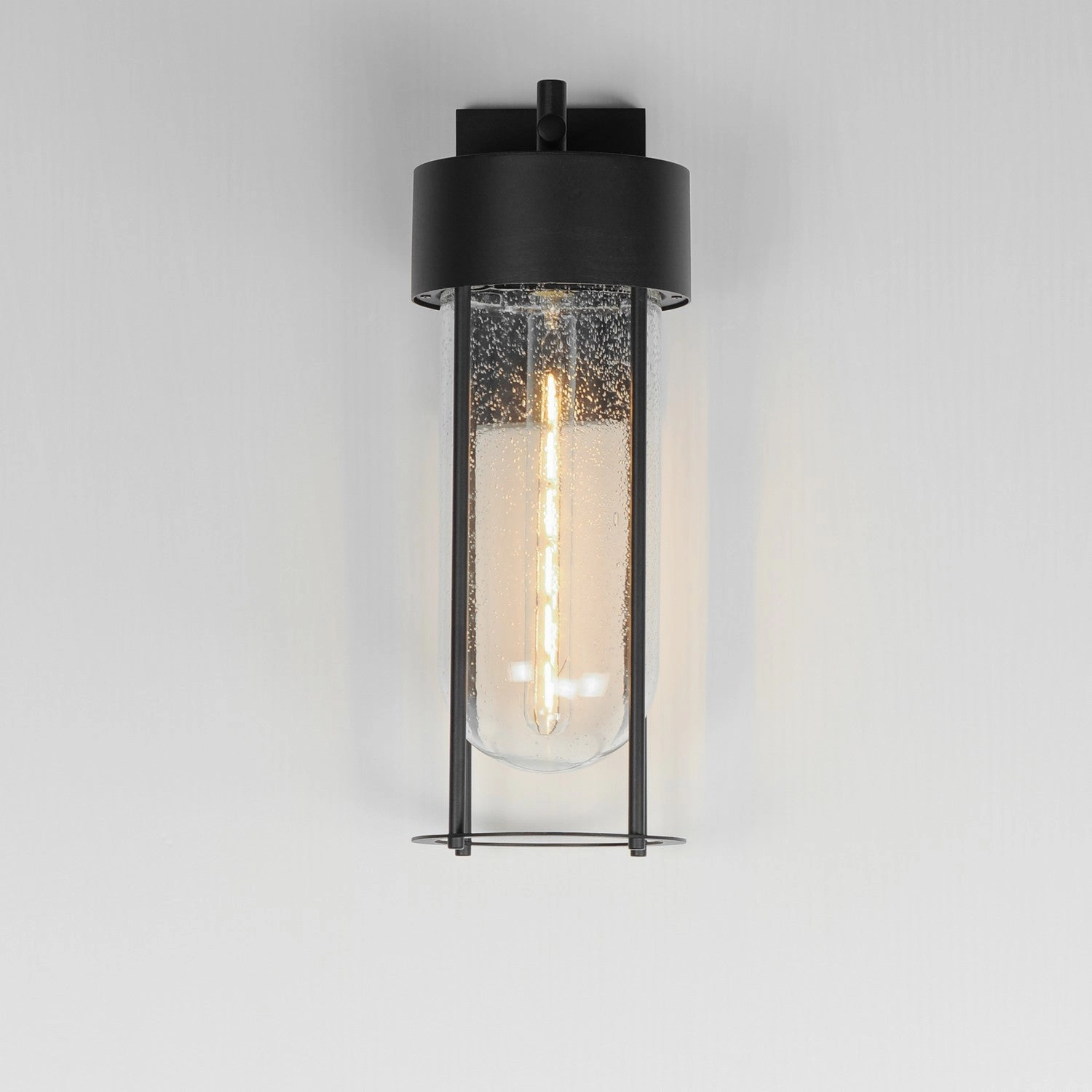 Millennial One Light Outdoor Wall Sconce Black