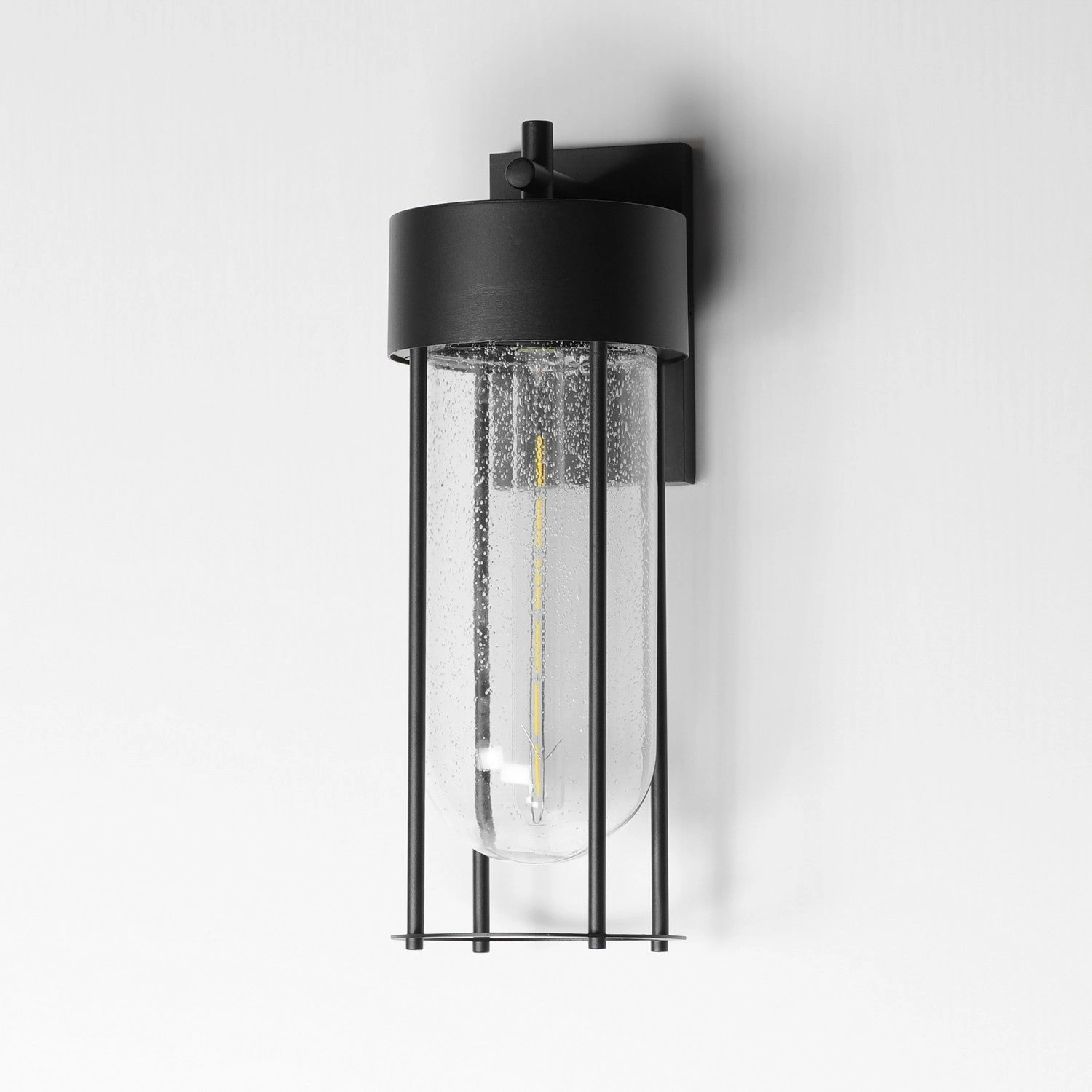 Millennial One Light Outdoor Wall Sconce Black